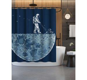 Cortina de Baño Tela Género + Forro Impermeable c31