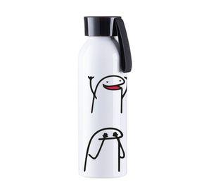 BOTELLA FLORK MEME DISEÑO COMIC 750 ML
