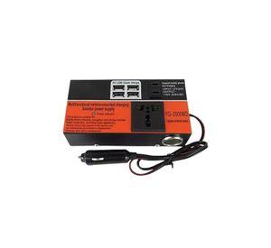 Inversor Vaje Auto Convertidor Corriente Multipropósito 12 V 220V 1.5K
