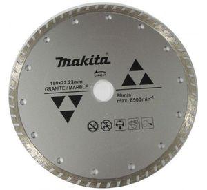 Disco diamantado turbo ondulado 180 x 22,23 mm para grano / mármol Makita D-44317