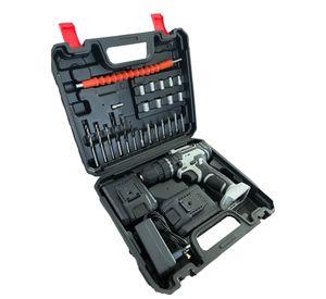 Pack Taladro Inalámbrico 21v 2baterías + Set 150 Herramientas