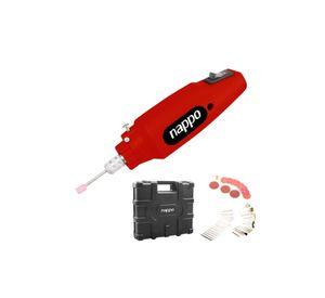 Mini Torno Nappo 12000rpm Con 60 Accesorios Maletin Loi