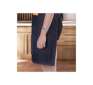Pechera Delantal Mezclilla Jeans Cocina Asados