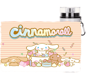 BOTELLA DE AGUA ESTAMPADA DE CINNAMONROLL, HELLO KITTY, 1 REGALO 850ML