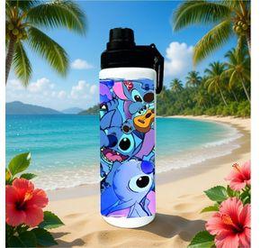 Botella Agua Stitch  Lilo & Stitch Aluminio 750 ml