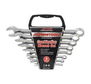Set Juego De 8 Llaves Combinadas Corona 6 a 22mm