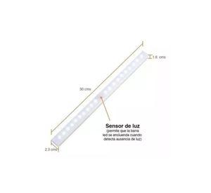 Led con sensor movimiento cocina armarios escale gabinetes blanco