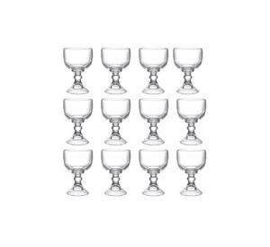 Set 12 Copas Chabelas 500cc Vidrio Restobar