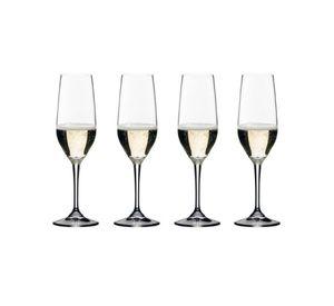 Set 4 copas Champagñe Riedel Vivant