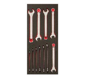 Juego De Llaves Combinadas Fit&go 11 Piezas 8 A 19mm Bahco
