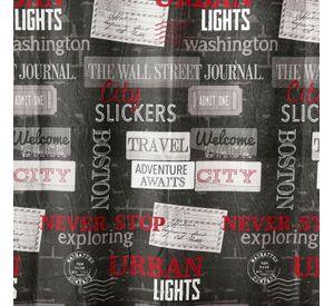 Cortina de Baño Diseño Urban sin Forro