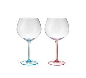 SET 2 COPAS APERITIVO GLASSO ROSADO