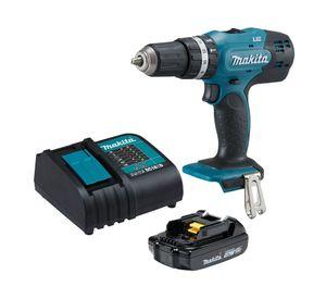 Taladro Atornillador Percutor 18v Inalámbrico Makita Dhp453x10