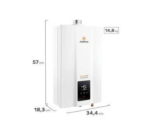 Calefont Gas Licuado 16 Litros Tiro Balanceado Balanced 16
