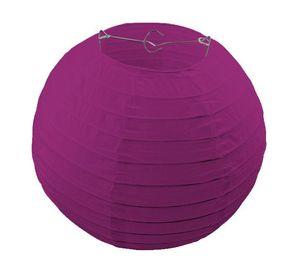 DECO LAMPARA PAPEL FUCSIA 25CM X1 UNI