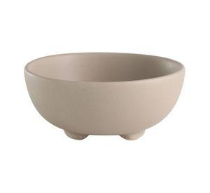 Cuenco decorativo KALININ cerámica Beige 5 x 11 diámetro