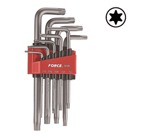 Juego Llaves Torx Largas De T10 A T50 9pz 5098l Force