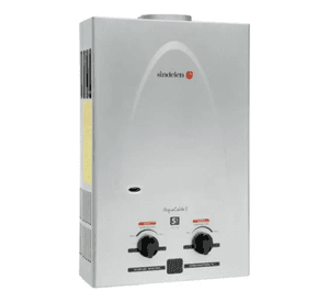 Calefont A Gas Licuado Sindelen 5l Silver Eficiencia Digital