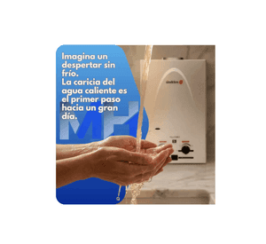Calefont A Gas Licuado Sindelen 5l Silver Eficiencia Digital