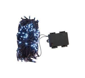GUIRNALDA A PILA 200 LED COLOR BLANCO FRIO