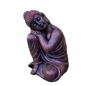 Figura Buda Durmiente Cobre 50 cm