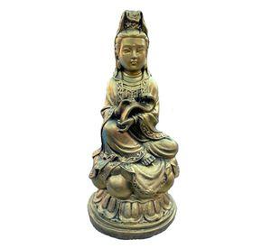 Figura Madre Guan Yin Golden 55 cm