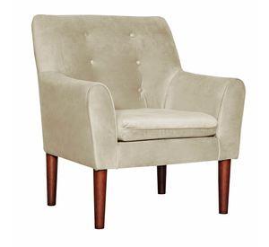 Poltrona 1C Bergen Felpa Beige  78 x 70 x 98