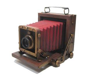 Adorno camara foto vintage Unico