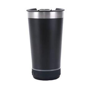 Vaso Termico Portatil Con Abridor Parlante Bluetooh Lau