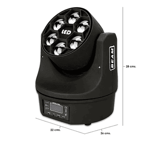 Proyector Foco Iluminacion Laser Movil 4 en 1 Lau