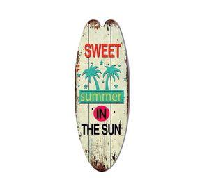 Tabla de Surf Decorativa Pared Summer in The Sun