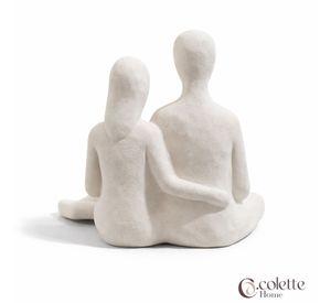 Figura Decorativa Adorno Tipo Escultura Maison Calme