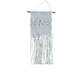 Tapiz Macramé Mural Colgante Adorno De Macrame