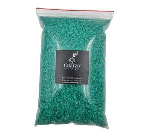 CUARZO GRANULADO VERDE OSCURO, 1KG
