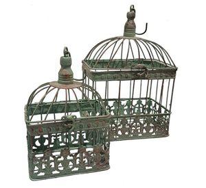 Jaula Decorativa Metal Set