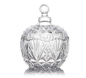 Bombonera Azucarero Caramelera Decorativa De Vidrio 11x12cm