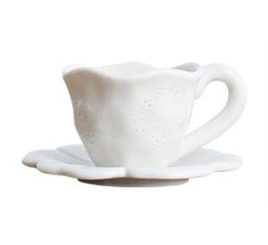 Taza ángel de rosas