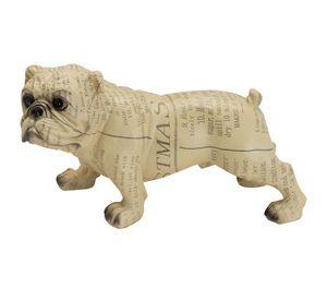 Adorno resina perro diario 26x13x13 cm. Unico