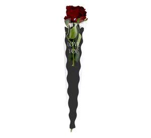 ENVOLTORIO ROSAS LOVE YOU NEGRO X50UNI