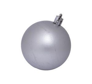 Set de 30 esferas de 6 cms color plata