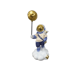 Figura Decorativa Viaje Luna Estatua Fantasía Cósmica Jhn