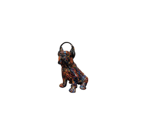 Estatua Decorativa Bulldog Urbano Vanguardista Adorno Jhn