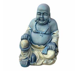 Buda de la Fortuna Blue/Gold 44 cm
