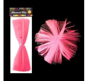 OMPOM TELA TUL 30CM SANDIA X1 UNI