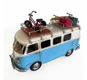 Auto de Colección, Autos A Escala, Kombi Decoración Vintage Fierro
