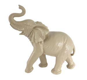 Figura Decorativa Elefante Beige