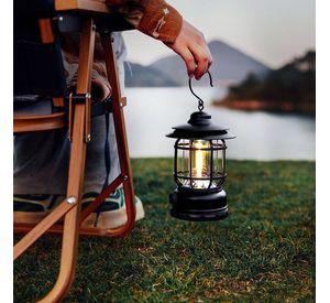 Farol Recargable Lampara Camping Portatil Colgante Lau