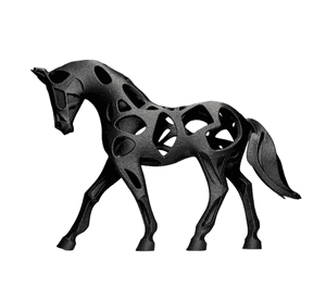 Decoración Minimalista - Caballo moderno