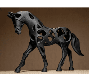 Decoración Minimalista - Caballo moderno