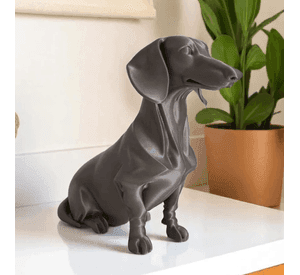 Decoración Minimalista - Perro salchicha